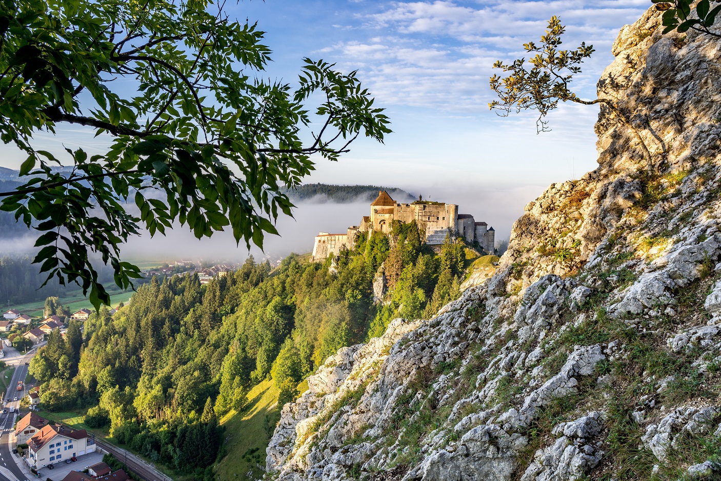 Visite Présidentielle au Château de Joux